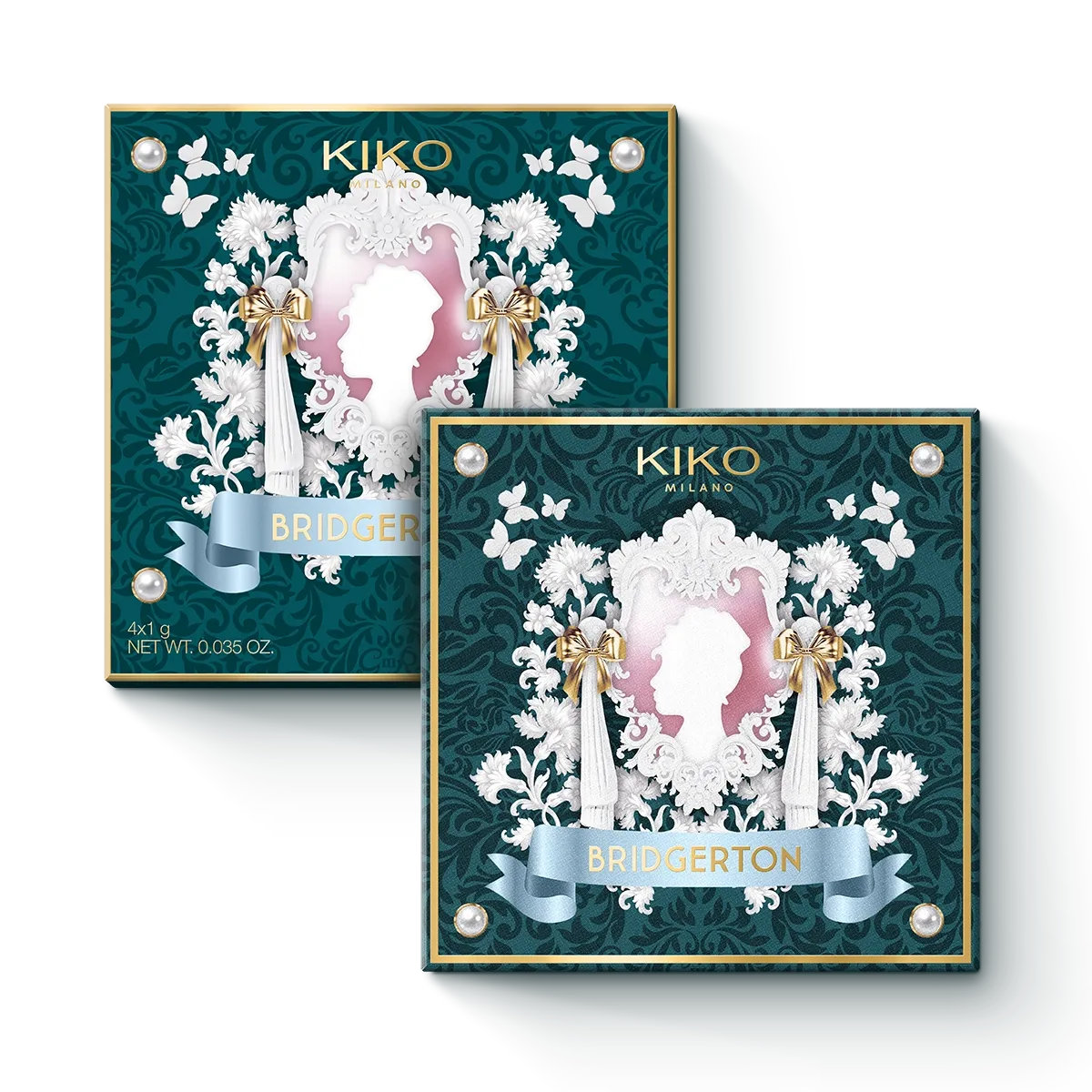Bridgerton quartet eyeshadow palette Tono 01