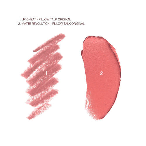 Mini Pillow Talk Lipstick & Liner Set Original- CHARLOTTE TILBURY