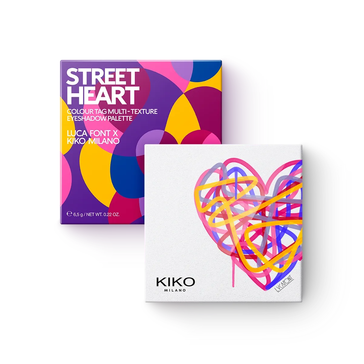 Street Heart Colour Tag Multi-Texture Eyeshadow Palette