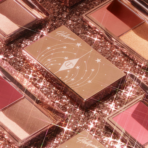 Charlotte Tilbury Mini Hollywood Blush & Glow Palette Tono Tan To Deep