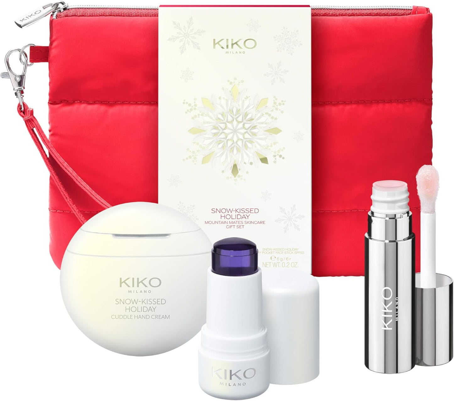 Kiko Milano Snow Kissed Holiday Mountain Mates Skincare Set