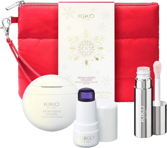 Kiko Milano Snow Kissed Holiday Mountain Mates Skincare Set
