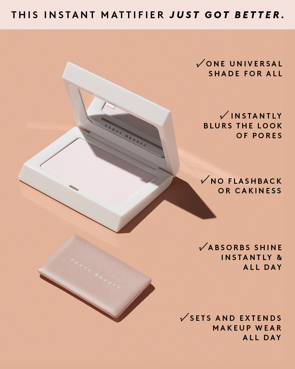 *Invisimatte Instant Setting + Blotting Powder