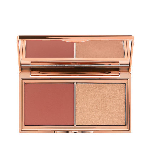 Charlotte Tilbury Mini Hollywood Blush & Glow Palette Tono Tan To Deep