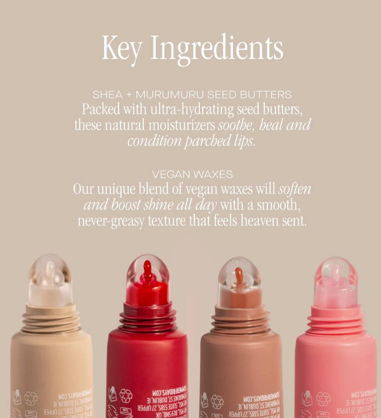 Summer Friday - Lip Butter Balm for Hydration & Shine