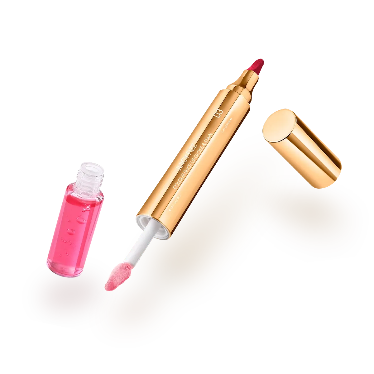 Kiko Milano Gloss Juicy Fizz Color Shot Lip Gloss & Stain Tono 03