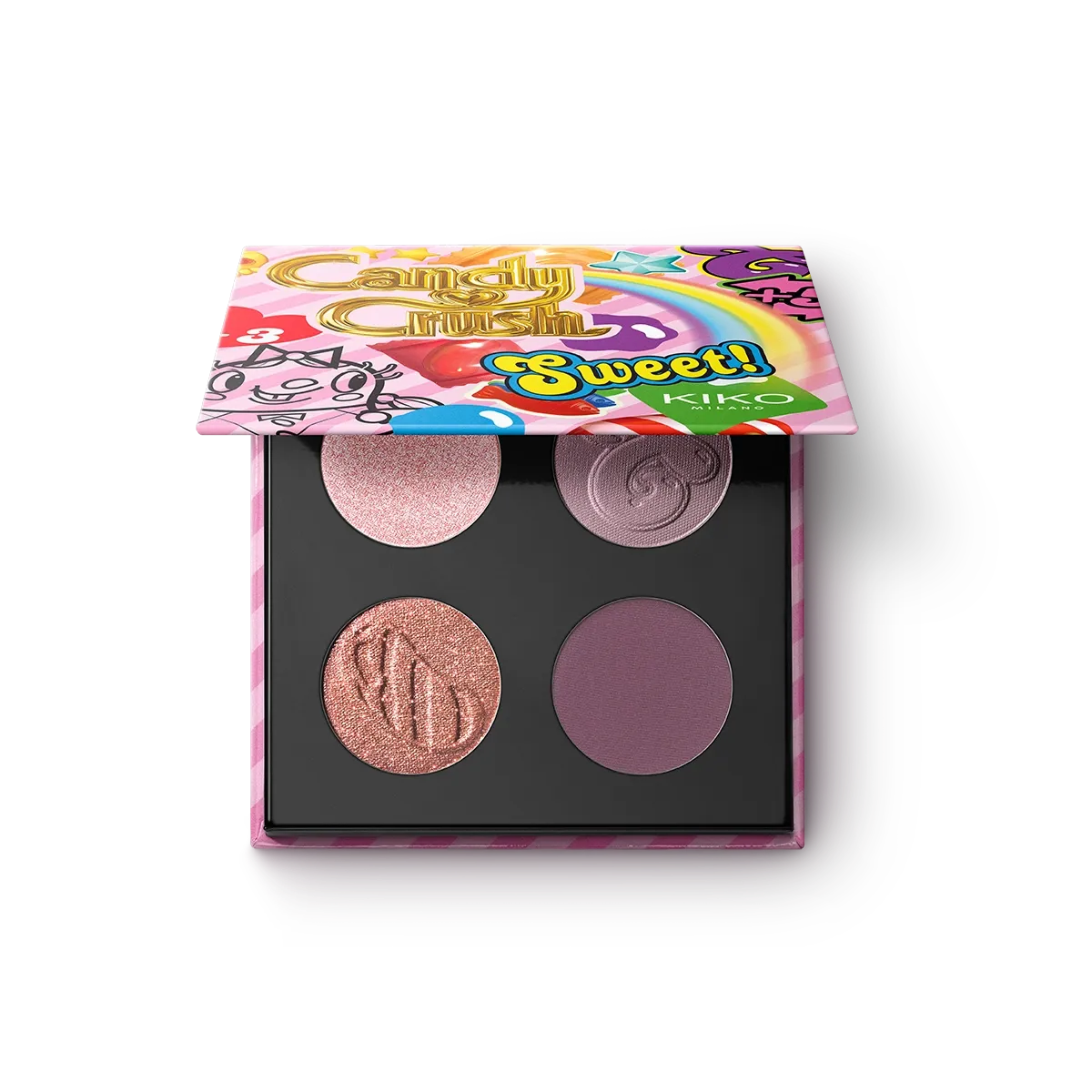 Kiko Candy Crush Multi Finish Eyeshadow Palette Tono 01