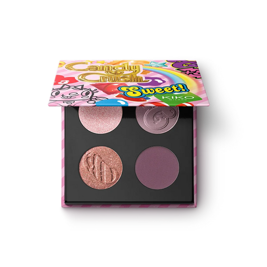Kiko Candy Crush Multi Finish Eyeshadow Palette Tono 01