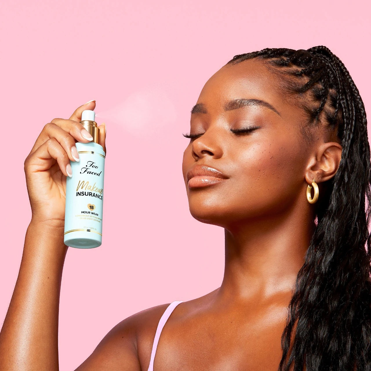 Too Faced  Makeup Insurance Longwear Setting Spray + Blue Light Defense